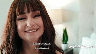 Blue Eyes Cutie Stevie Moon Begs for Early Morning Doggystyle Pussy Pounding