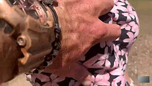 sparks fucks hard in mud getting wild outdoors with big cock