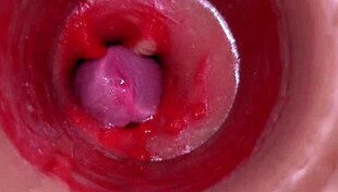 close up pov monster cock creampie fucks deep into vagina cervix
