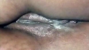super close-up on that shaved hairless african ebony pussy gettin licked homemade british style