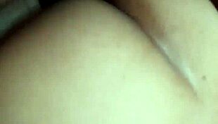 stuck alone at home with my mother-in-law and she grabs my big cock for ass play