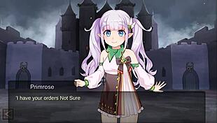 enslaved futanari dreams in bondage realms gameplay with justice sleeping cute