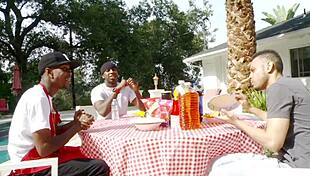 Ebony Milf Mommy Threesome Deepthroats Big Cocks Doggystyle Assfucking in Fishnets