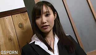 Best JAV Japanese teen rides expert cock cowgirl creampie moaning wild 🔥🍆💦