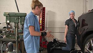 Ariel Stomen and Daisy Layne Finger Gape Horny Redhead Pussy Lesbians Kissing Muff Diving