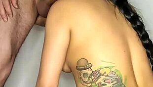 my ex's monster cock explodes cum in my mouth