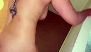 stepmom sucks my huge dick then i fuck her hard cum on those big tits