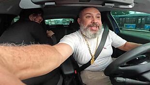 Leticia Cortes' Bold Car Anal Ride