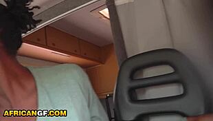 so i gave my perfect ebony girlfriend that rough face fuck deep in the camper van