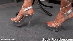 Bury Your Nose Right In My Stinky Socks While I Dominate You