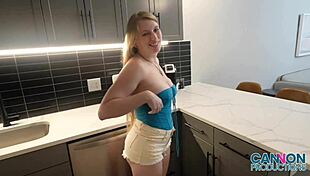 Whoa, Ember Springs' Big Tits and Booty Bounce as Cannon Fucks Her Doggystyle!