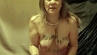 Female Slave Endures Brutal Belt Whips Indoctrination Session