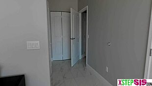 Petite Eva Nyx Helps Ease Stepbro's Deep Frustration in Close Quarters