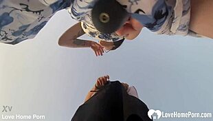 Upskirt Shot Girlfriend Outdoor Skirt Wet Pussy Pleasure Homemade Sucking Cock Vibrator Toys Cowgirl Homemade Couple Action