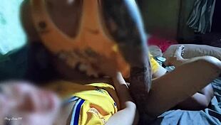 Boardmate Fucks Petite Girlfriend Missionary While Boyfriend Calls Nearby