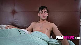 stepmom blows me under blanket while i talk pov to stepdad classic retro milf mommy caught wanking taboo wife father in law