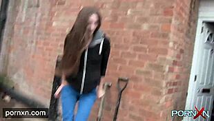 imagine horny skinny leyla flashing shaved pussy in public lingerie?