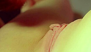 Pretty Lesbians Rip Clothes for Dripping Pussy Lick Closeup