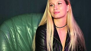 Why suck that dildo so insatiably close up you insatiable babe with big tits?