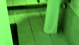 Amica's shower tempts my cock into wild moans handjob with best friend