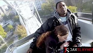 Brunette Tina Kay Deepthroats And Rides Massive BBC On Ferris Wheel