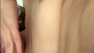 latina amateur rams favorite dildo deep in juicy masturbation bliss