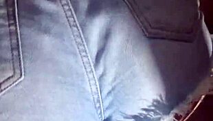 quick jeans fuck with her, can't hold back...