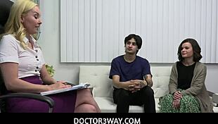 Doctor3way Milf Teen Patient Aaliyah Love Gets Comfy Roleplay Group Sex Taboo with Stepbro in Hospital Fetish