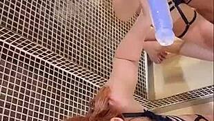 How do you train your tight teen slut with banana and big cock first time cuckold?