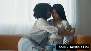 visiting her best friends lesbian stepmom misty stone vina sky gets licked to orgasm