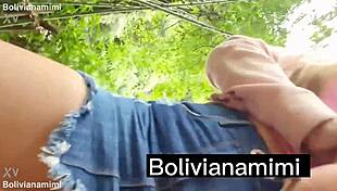 no panties at waterfall found guy sucked his cock bolivianamimi 😜