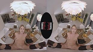 stepsister's taboo brunch makes my cock throb with forbidden pleasure