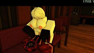 roblox faust aids dante but ends bent over for rough doggystyle riding missionary