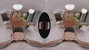 stepsister's taboo brunch makes my cock throb with forbidden pleasure