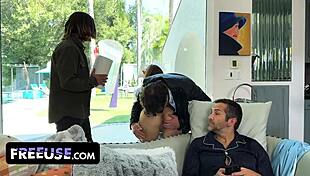 free use family thanksgiving with milf tits doggystyle and cumshots