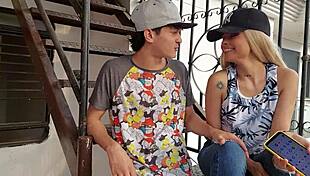 vecina cachonda milkshake position doggystyle rough bat hang fuck!