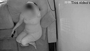 i caught my horny wife masturbating to porn waiting for me