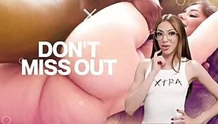 Cuckold watches ex-girlfriend deepthroat ride and doggystyle old man's cock hard.