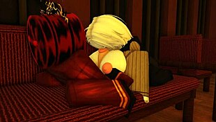 roblox faust aids dante but ends bent over for rough doggystyle riding missionary