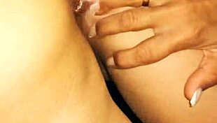 Skinny wife model stars in homemade pov porno