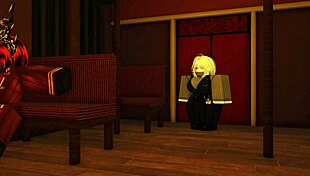 roblox faust aids dante but ends bent over for rough doggystyle riding missionary