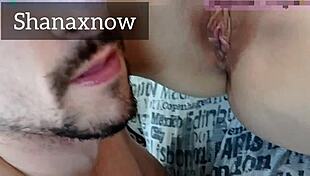 Shanaxnow teen squirms in red lingerie from boy's intense strokes