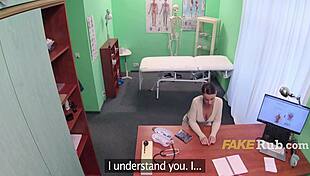 patient rims doctor's ass during horny hospital consultation