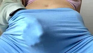  aussie milf charlotte star soaks gym shorts fingering wet pussy to orgasm