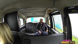 Retired pornstar rebecca more rides a marine in classic fake taxi hardcore session