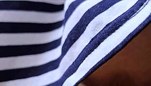 whoa stranger blows massive load in teen panties on crowded bus 😲💦