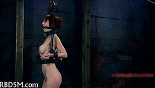 Pounding Tight Pussy Hard In BDSM Femdom Dungeon Punish Her Roughly!