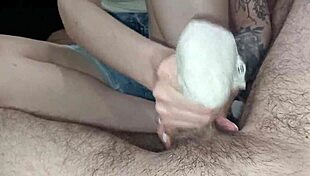 Socksjob Leaves Sock Overflowing With Thick Cum Explosion!