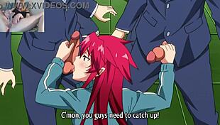 Hey horny vampire, wanna fuck these three eager students right now?