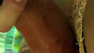 a stranger rubs cock on my panties and cums on bus